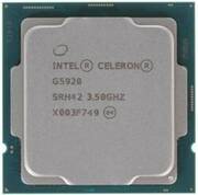 Intel®Celeron®G5920,S1200,3.5GHz(2C/2T),2MBCache,Intel®UHDGraphics610,14nm58W,tray