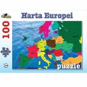 Puzzle100pieseHartaEuropeiRefresh