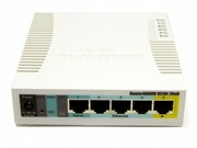 MikroTikRouterBOARDRB951Ui-2HnD,WirelessRouter,2.4GHzDualchain,AP/Bridge/Station/WDS,802.11b/g/n,1WAN+4LAN,USB,internalantenna,WirelesschipmodelAR9344600MHz,RAM128MB,PoEin,PoEout(Ether5),RouterOS