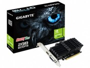 "VGAGigabyteGT7102GBGDDR5LowProfile//GeForce®GT710,2GBDDR5,64bit,Engine954MHz,Memory5010MHz,ActiveCooling,DVI-I*1,HDMI*1,Lowprofilebracketincludedhttps://www.gigabyte.com/Graphics-Card/GV-N710D5-2GL#ov"