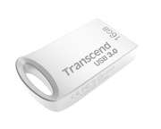 16GBUSB3.0FlashDriveTranscend"JetFlash710S",Silver,MetalCase,Ultra-Slim(R/W:90/12MB/s)