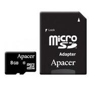 ApacerAP8GMCSH10U1-RmicroSDHCUHS-IClass108GB+SD-Adapter