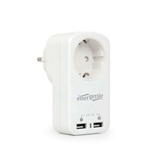 UniversalUSBcharger,Out:5V/2.1A,CEE7/4,In:SchukoCEE7/4,White,EG-ACU2-01-W-http://energenie.com/item.aspx?id=8985
