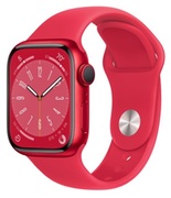 AppleWatchSeries8GPS,41mm(PRODUCT)REDAluminiumCasewith(PRODUCT)REDSportBand,MNP73
