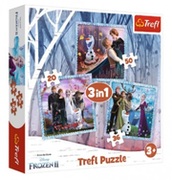 Trefl34853Puzzles3In1DisneyFrozen2