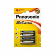 BateriiPanasonicAlkalinePower,AAABlisterx4buc.