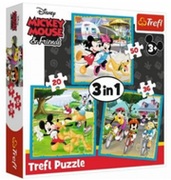 Trefl34846Puzzles3In1MickeyMouse