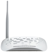 WirelessADSL2+RouterTP-LINK"TD-W8151N",150Mbps,1portNATandAccessPoint