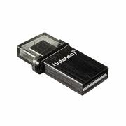 ФлешкаIntenso®USBDrive2.0,MiniMobileLine,32GB+MicroUSBPort