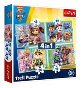 Trefl34394Puzzles4In1HappyPawPatrol