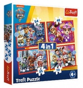 Trefl34374Puzzles4In1PawPatrol