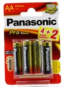 BateriePanasonicAlkalinePower,AABlisterx4+2,LR6REB/6B2F