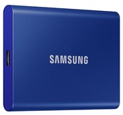 1.0TB(USB3.2/Type-C)SamsungPortableSSDT7,Blue(85x57x8mm,58g,R/W:1050/1000MB/s)