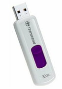 32GBUSBFlashDriveTranscend"JetFlash530",White,Capless,Retail,USB2.0