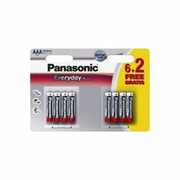 BateriePanasonicAlkalineEverydayAAABlisterx6+2,LR03REE/8B2F