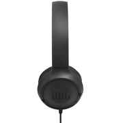 JBLTUNE500BlackOn-earHeadsetwithmicrophone,Dynamicdriver32mm,Frequencyresponse20Hz-20kHz,1-buttonremotewithmicrophone,JBLPureBasssound,Tangle-freeflatcable,3.5mmjack,Black