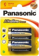 CsizePanasonic"ALKALINEPower"1.5V,Alkaline,Blister*2,LR14REB/2BP
