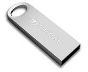 ФлешкаTranscendJetFlash520,32GB,USB2.0,SilverMetallic