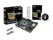 ASUSB150M-KIntelB150,LGA1151,DualDDR42133MHz,PCI-E3.0/2.0x16,DVI-D/RGB,USB3.0,SATA6Gb/s,GamingAudio,GigabitLAN(placadebaza/материнскаяплата)