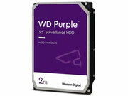 3.5"HDD2TBWesternDigitalPurple(SurveillanceHDD)WD22PURZ,5400rpm,SATA36GB/s,256MB(harddiskinternHDD/внутреннийжесткийдискHDD)
