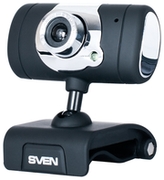 CameraSVENIC-525,Microphone,0.3Mpixel-8Mpixel,5Gglasslens,hingeforeasycamerarotationatanyangle,UVC,USB2.0,Black