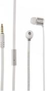 EarphonesTrustURDugaSilver,MicrophoneonFlatcable,4pin1*jack3.5mm,3setsofrubberearplugs-http://www.trust.com/en/product/20903-duga-in-ear-headphones-silver