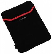 EsperanzaTabletCase9.7"-ET172R,NeopreneSleevefor9.7"tablets-Black/Red,Compartmentsize:195x245mm