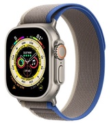 AppleWatchUltraGPS+Cellular49mmTitaniumCasewithBlue/GrayTrailLoop-M/L,MQFV3