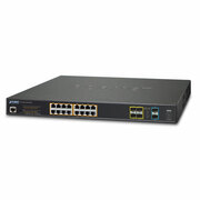 "16-portGigabitManagedPoE+Switch,Planet""GS-5220-16UP4S2X"",with4SFPand2SFP+,steelcasehttp://www.planet.com.tw/en/product/product.php?id=49001#spec"