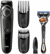 "TrimmerBraunBT5042,beard,rechargeablebatteryoperation(operatingtime100minutes,chargingtime1hour),39cuttinglengths,shaver,cleaningbrush,smartplug,softpouch,applianceoil,chargelevelindicator,black"
