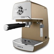CoffeeMakerEspressoPolarisPCM1529E,Poweroutput800W,watertankcapacity1,20L,suitableforcoffeepowder,pumppressure15bar,2-cup-function,beige