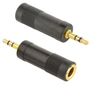 Audioadapter6.5mmsocketfemalemmtomale3.5mm,Cablexpert,A-6.35F-3.5M