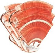 ThermaltakeCL-P0472V14-Pro,6Heatpipe/AllCopperFin(98Fin)/AirFlow:86,5cfm/1000-1600RPM/16dBA/BlueLed