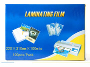 PSPET007892,A4LaminationFilm100microns,100sheets,PS.