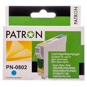TintaPatronT0802CyanEpsonP50/R265/285/360/RX560/585/685/PX650/660/700/710/720/730/800/810/820/830(15ml)