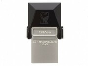 32GBUSB3.1KingstonDataTravelermicroDuo3.0G2,Ultra-small,USBOTGmicroUSB(On-The-Go),(Read100MByte/s,Write15MByte/s)