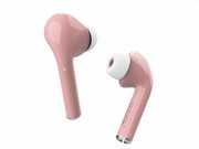 TrustNikaTouchBluetoothWirelessTWSEarphones-Pink,Upto6hoursofplaytime,Manageallimportantfunctions(next/previous/pause/play/voiceassistant)withasimpletouch
