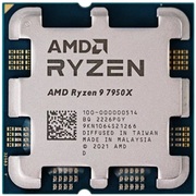ПроцессорAMDRyzen97950X(4.5-5.7GHz,16C/32T,L216MB,L364MB,5nm,170W),SocketAM5,Tray
