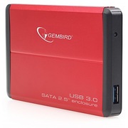 "2.5""SATAHDDExternalCase(USB3.0),Red,Gembird""EE2-U3S-2-R""-http://cablexpert.com/item.aspx?id=8476"