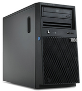 IBMSystemx3100M4,1xIntelXeon4CE3-1220v269W3.1GHz/1600MHz/8MB,1x4GB,OpenBaySimple-Swap3.5”SATA(for4x3.5"HDD),softwareServeRAIDC100controller,RAID-0,1,10,DVD-ROM,2x1GbEthernetports,fixed1x350Wp/s,Tower