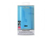 PUROBB60P1BLUEUniversalexternalbattery6000mAh,output2.1A,blue