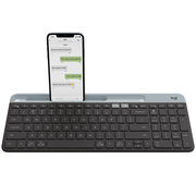 LogitechK580SlimMulti-DeviceWirelessKeyboardGraphite,Bluetooth,LogitechUnifying,920-009275(tastaturafarafir/беспроводнаяклавиатура)