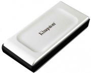 .500GBKingstonPortableSSDXS2000Silver,USB-C3.2(69.5x32.6x13.5mm,28.9g,R/W:2K/2KMB/s)