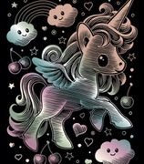 SEQUINARTFOIL-HOLOGRAPHICUNICORN