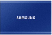 2.0TB(USB3.2/Type-C)SamsungPortableSSDT7,Blue(85x57x8mm,58g,R/W:1050/1000MB/s)