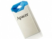 ФлешкаApacerAH111,16GB,USB2.0,Silver-Blue,Super-Mini,Metal,Capless(AP16GAH111U-1)