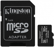 32GBKingstonmicroSDClass10UHS-IU1V10A1+SDadapterCanvasSelectPlus,Upto:100MB/s