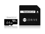 64GBTeamMicroSDXCClass10+AdapteriDrive,TUSDX64GU339(carddememorie/картапамяти)