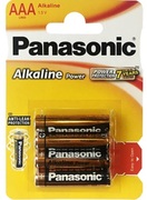 BateriePanasonicAlkalinePower,AAABlisterx4,LR03REB/4P
