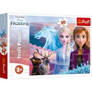 Trefl18253Puzzles-"30"-Thecourageofthesisters/DisneyFrozen2